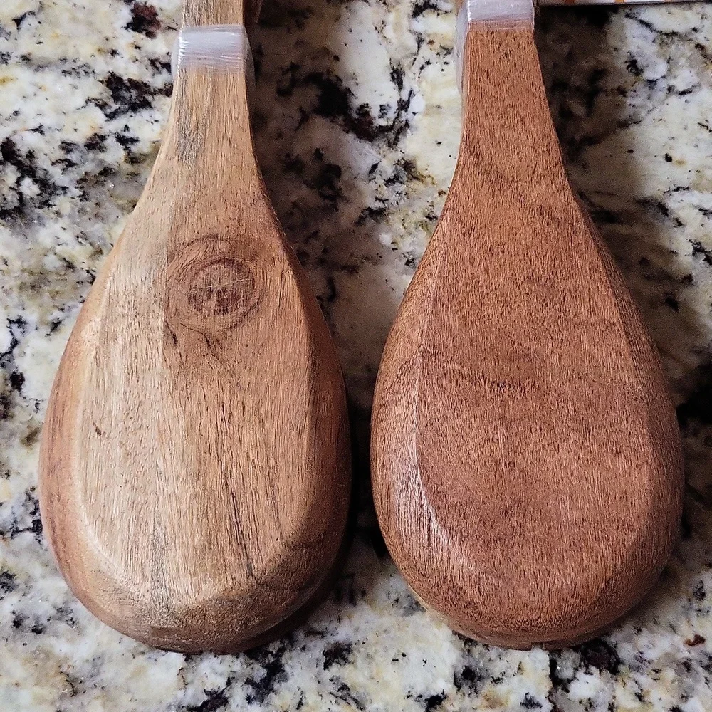 Wood Serving Spoon Pumpkin Set Bundle